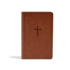CSB Personal Size Bible Brown (Imitation Leather)