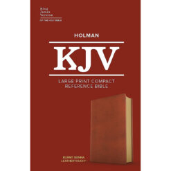 KJV Compact Reference Bible Large Print Burnt Sienna (Imitation Leather)