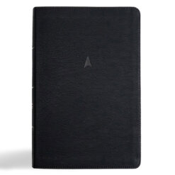 CSB Black Imitation Leather Men's Daily Bible Indexed