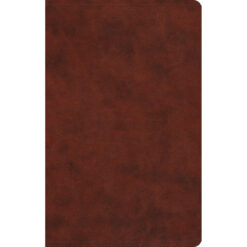 ESV Large Print Value Thinline Bible Chestnut (Imitation Leather)