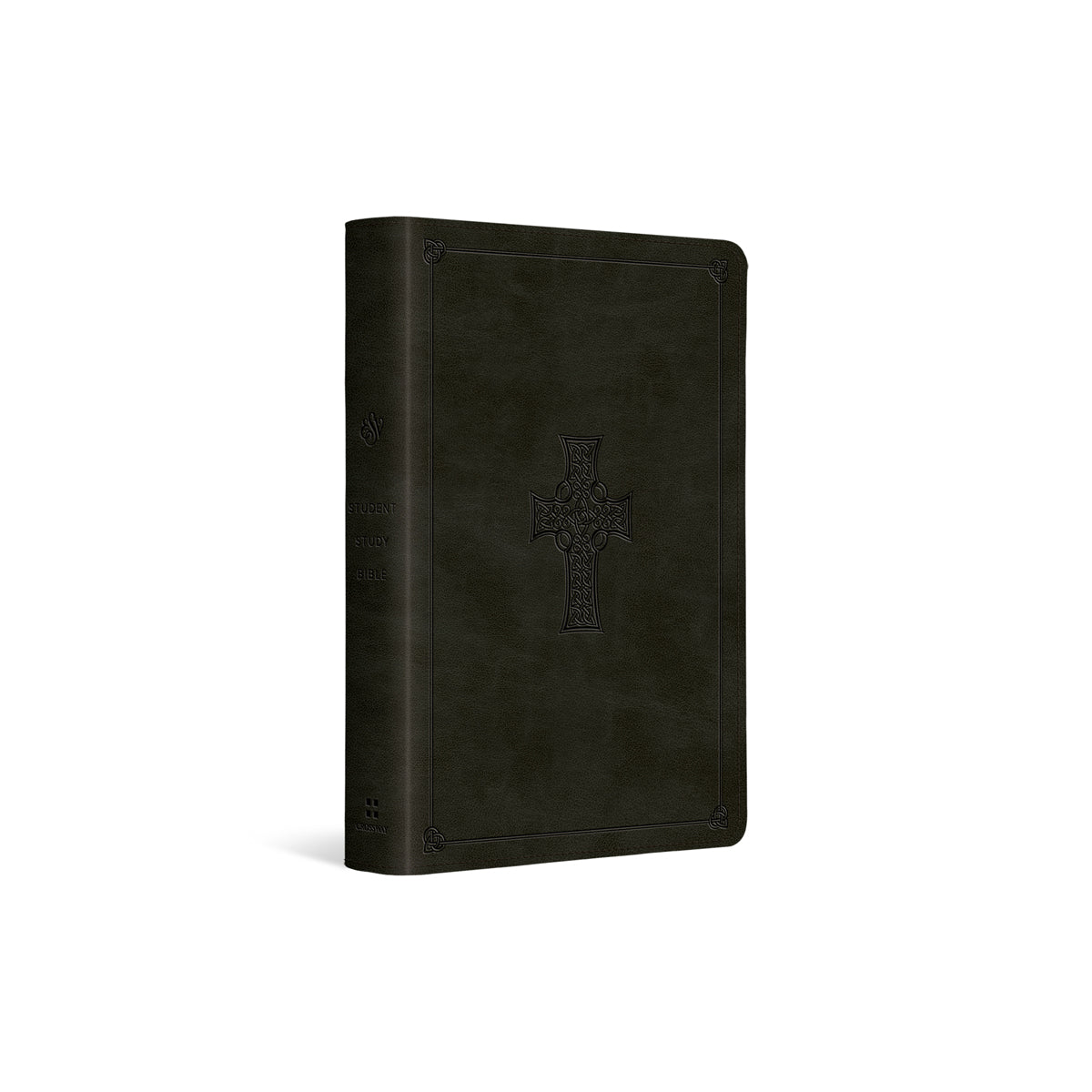 ESV Student Study Bible TruTone Olive Celtic Cross Design (Imitation Leather)