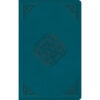 ESV Thinline Bible Rotunda Design Deep Teal (Genuine Leather)