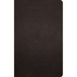 ESV Large Print Personal Size Bible Deep Brown (Genuine Leather With Ribbon Marker)