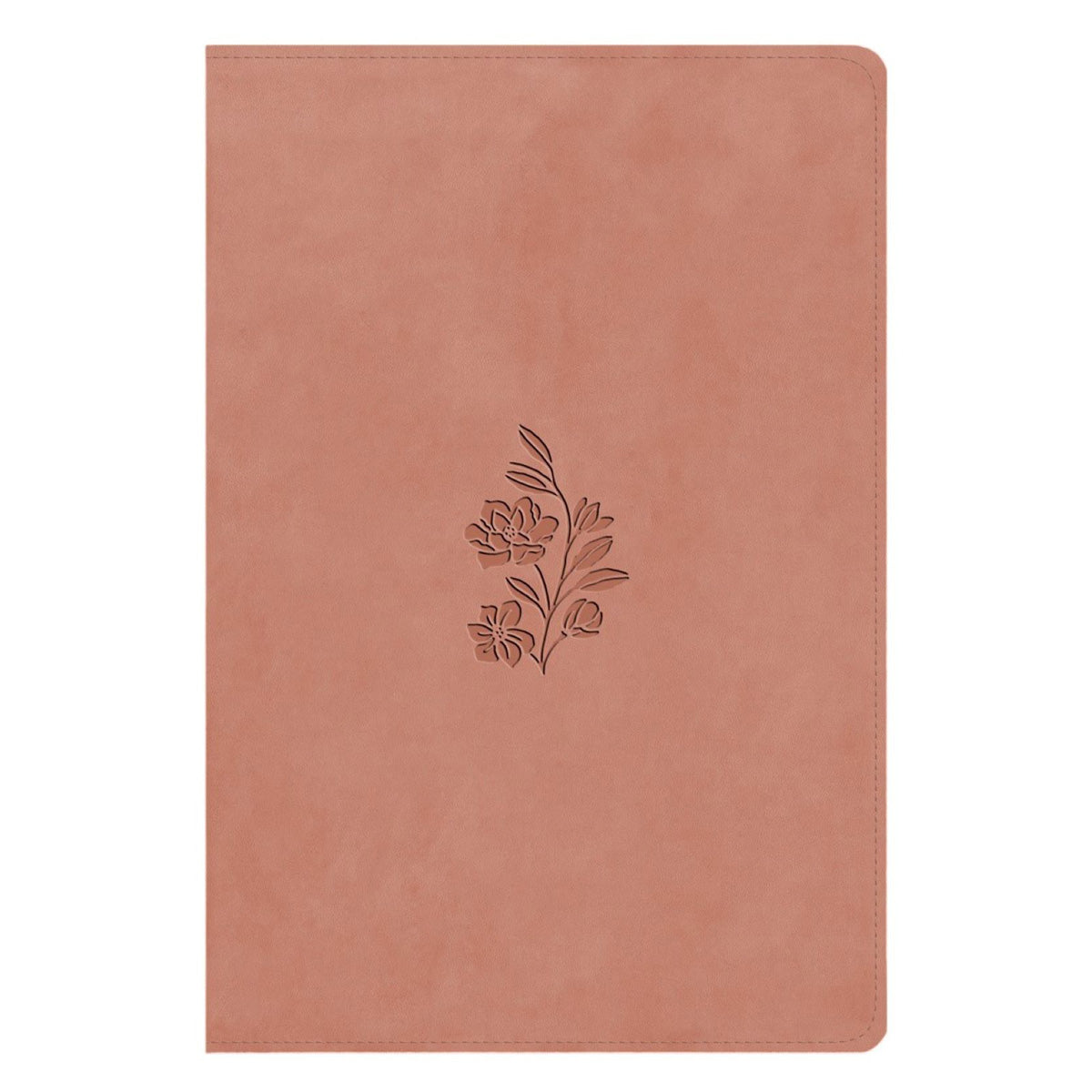 ESV Blush Rose Floral Bloom Design Imitation Leather Women's Study Bible