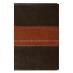 ESV Forest and Tan Trail Design Imitation Leather Men's Study Bible