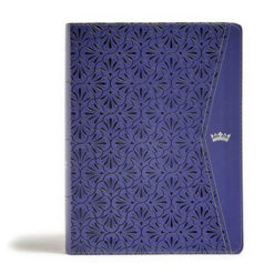 CSB Tony Evans Study Bible Indexed Purple (Imitation Leather)