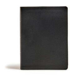 CSB Tony Evans Study Bible Black (Genuine Leather)