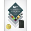 NLT Illustrated Study Bible Black / Onyx (Imitation Leather)
