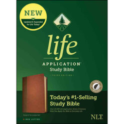 NLT Life Application Study Bible 3rd Edition Red Let Indexed Brown (Imitation Leather)