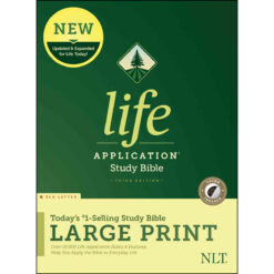 NLT LASB Third Edition Large Print Indexed Red Letter (Hardcover)
