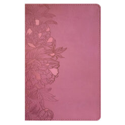 NLT Pink Imitation Leather Personal Size Filament Bible Giant Print