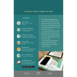 NLT Life Application Student Bible Filament Enabled Editon Red Letter Teal (Imitation Leather)