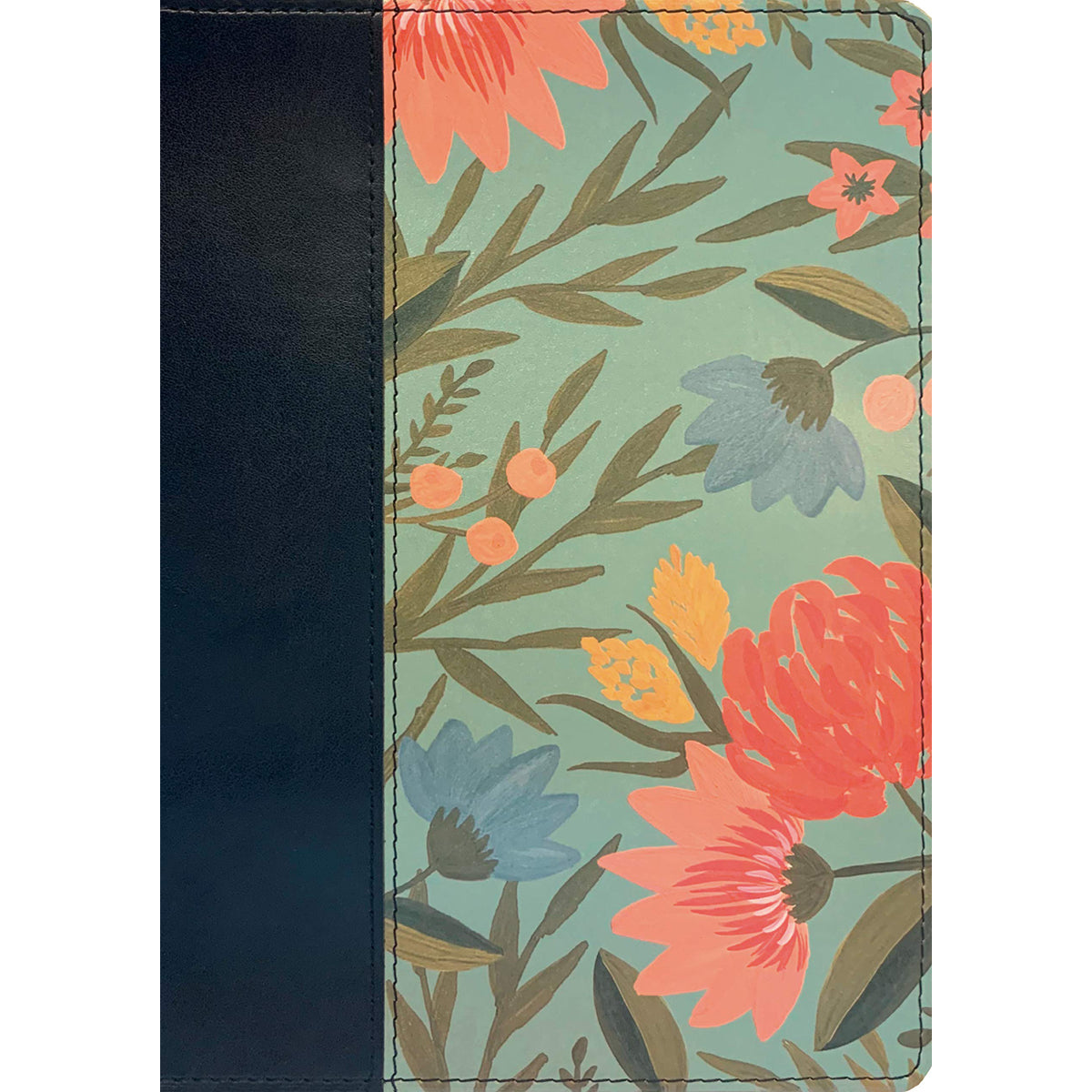 NLT Life Application Study Bible, Third Edition, Red Letter, Floral Teal (Imitation Leather)