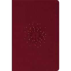 NLT Filament Personal Size, Giant Print Bible, Red Letter, Cranberry (Imitation Leather)