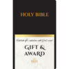 NRSV Black Imitation Leather Gift & Award Bible Updated Edition
