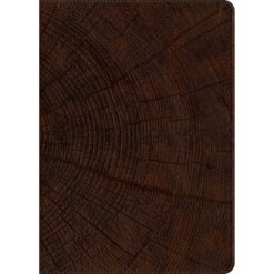 NLT Heritage Oak Brown Imitation Leather Chronological Life Application Study Bible Second Edition