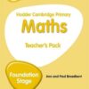 Hodder Foundation Stage Maths Teacher'S Pack