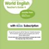 Cambridge Primary World English Teacher'S Guide 4 With Boost Subscription