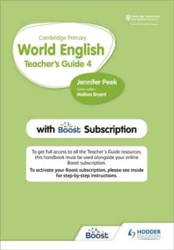 Cambridge Primary World English Teacher'S Guide 4 With Boost Subscription