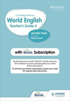Cambridge Primary World English Teacher'S Guide 5 With Boost Subscription