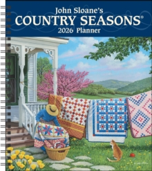 John Sloane's Country Seasons® 12-Month 2026 Monthly/Weekly Planner Calendar - 9781524896324