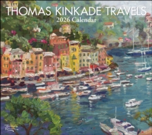 Thomas Kinkade Travels 2026 Deluxe Wall Calendar - 9781524896799