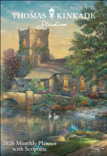 Thomas Kinkade Studios 2026 Monthly Pocket Planner Calendar with Scripture - 9781524896850