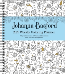 Johanna Basford 12-Month 2026 Weekly Coloring Calendar