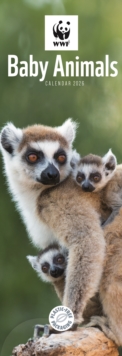 Wwf Baby Animals Slim Calendar 2026 - 9781529829860