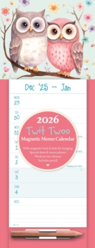 Twit Twoo Weektoview Magnetic Calendar 2 - 9781529849165