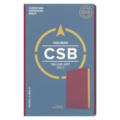 CSB Deluxe Gift Bible Burgundy (Imitation Leather)