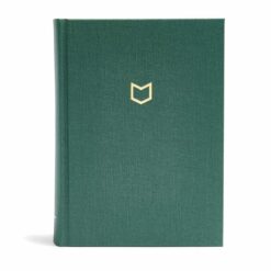 CSB He Reads Truth Bible Indexed Cloth Over Board Evergreen (Hardcover)