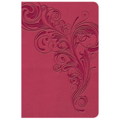 KJV Compact Reference Bible Large Print Pink (Imitation Leather)