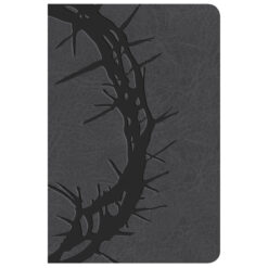 KJV Compact Reference Bible Large Print Charcoal (Imitation Leather)