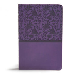 KJV Reference Bible Giant Print Indexed Purple (Imitation Leather)