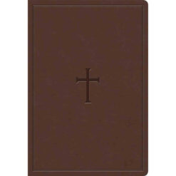 KJV Reference Bible Super Giant Print Brown (Imitation Leather)