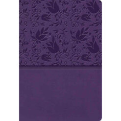 KJV Reference Bible Super Giant Print Purple (Imitation Leather)