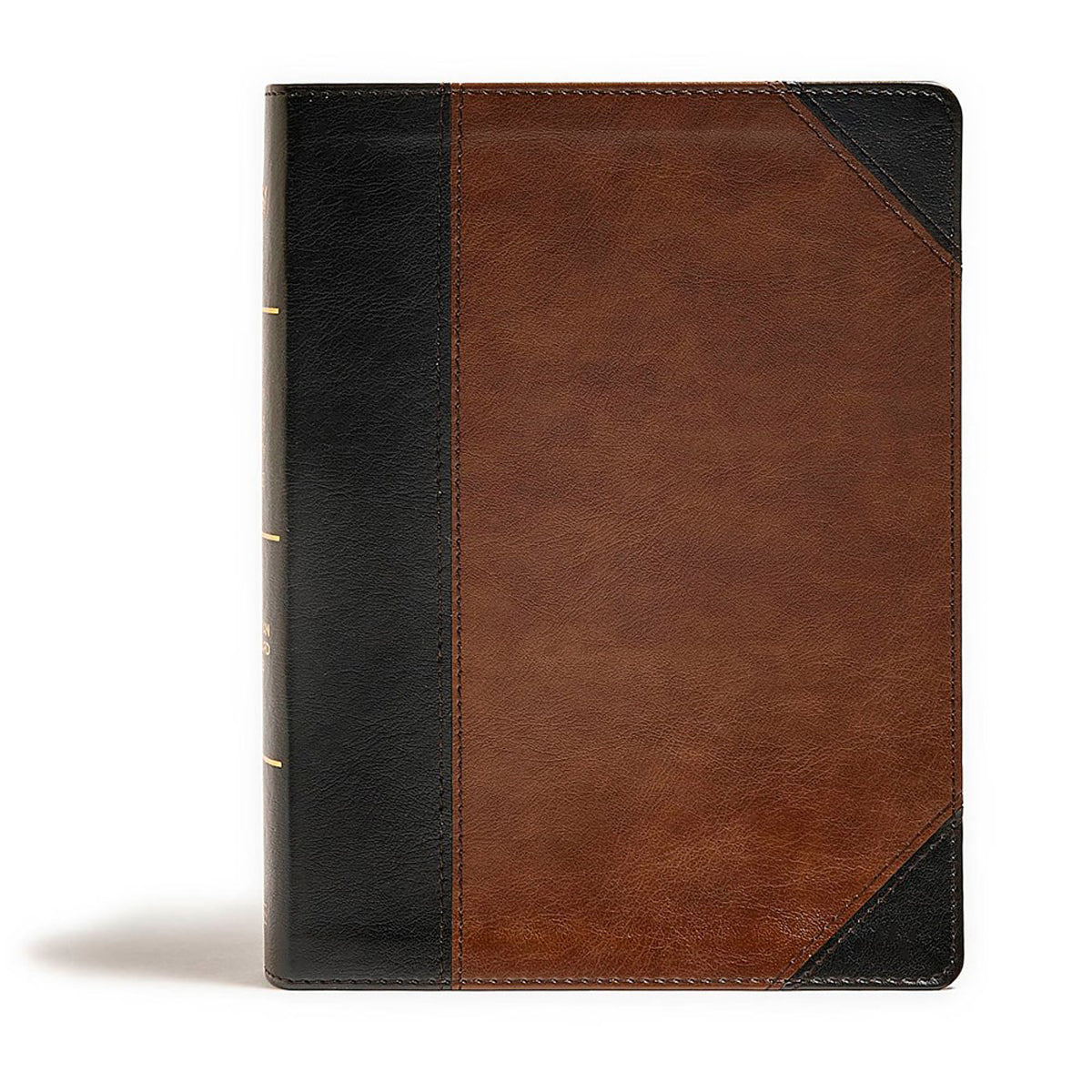 CSB Tony Evans Study Bible Indexed Black / Brown (Imitation Leather)