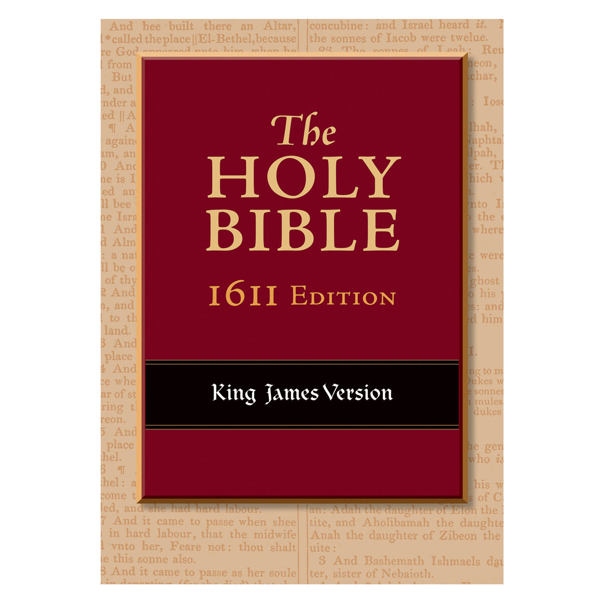 KJV Genuine Leather Holy Bible 1611 Edition