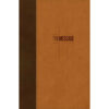 The Message Deluxe Gift Bible Brown / Tan (Imitation Leather)