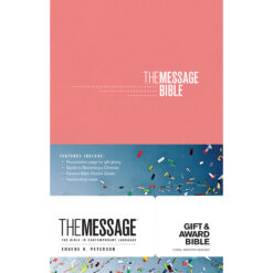 The Message Pink Imitation Leather Gift & Award Bible