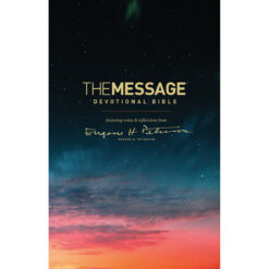 The Message Devotional Bible (Hardcover)