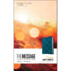 The Message Deluxe Gift Bible Turquoise (Imitation Leather)