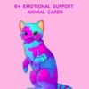 Thera-pets : 64 Emotional Support Animal Cards (Affirmations Cards for Anxiety, Art Therapy, Card Games) - 9781642501865