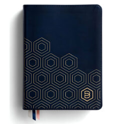 NLT Navy Imitation Leather One Step Closer Bible