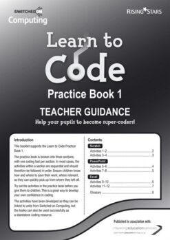 Learn To Code Teachers Notes 1