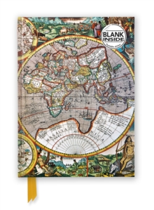 Antique Map (Foiled Blank Journal)