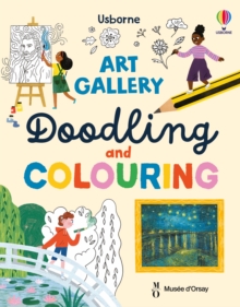Art Gallery Doodling and Colouring - 9781836042310