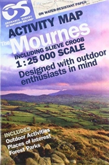 OSNI 1:25000 Mournes Activity Including Slieve Croob - 9781911643029