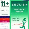11+ Essentials English Practice Papers Book 1 - 9781912364008